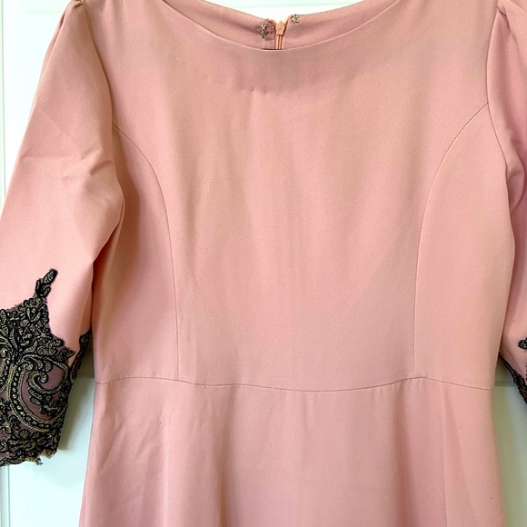 Prom Dress Long with Laced Long Sleeves size M - Picture 2 of 8